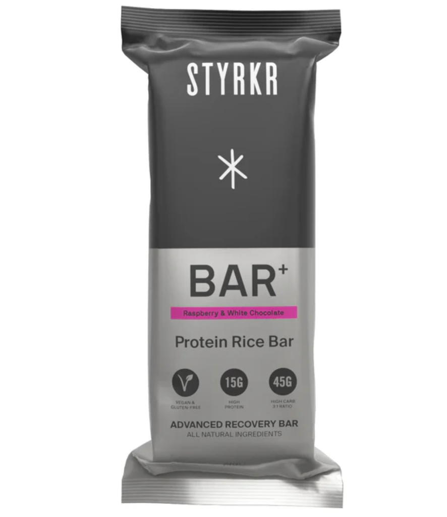 SYTRKR BARS+ Recovery Bars Raspberry & White Chocolate 