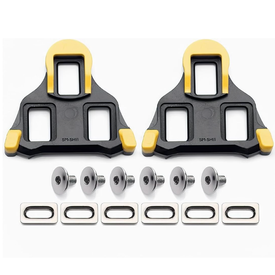 SHIMANO SM-SH11 SPD-SL CLEATS +/-3° - YELLOW